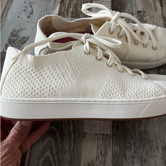 L.L. Bean Eco Bay Soft Knit Sneaker Size 10 Lace Up Machine Washable Athleisure - Picture 8 of 9